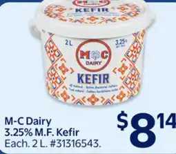 Walmart M-c Dairy 3.25% M.F. Kefir offer