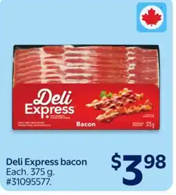 Walmart Deli Express bacon offer