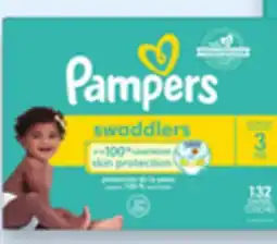 Walmart Pampers super econo pack diapers offer