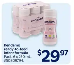 Walmart Kendamil ready-to-feed infant formula offer