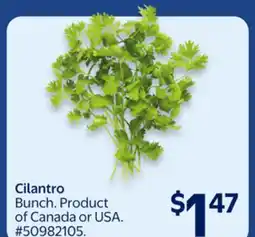 Walmart Cilantro offer