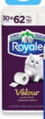 Walmart Royale Velour bathroom tissue offer