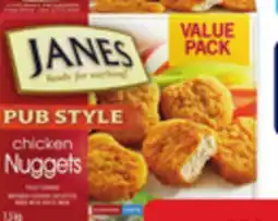 Walmart Janes Pub Style breaded chicken nuggets offer