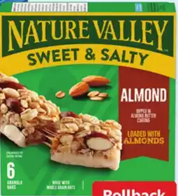 Walmart Nature Valley bars offer