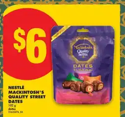 No Frills NESTLÉ MACKINTOSH'S QUALITY STREET DATES offer