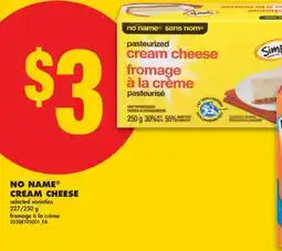 No Frills NO NAME CREAM CHEESE, 227/250 g offer