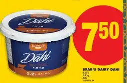 No Frills BRAR'S DAIRY DAHI, 3.25% offer