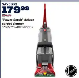 RONA Power Scrub deluxe carpet cleaner offer