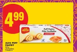 No Frills ALFA PUFF PASTRY offer
