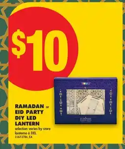 No Frills RAMADAN or EID PARTY DIY LED LANTERN offer