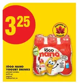 No Frills iÖGO NANO YOGURT DRINKS offer