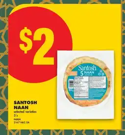 No Frills SANTOSH NAAN, 5'S offer