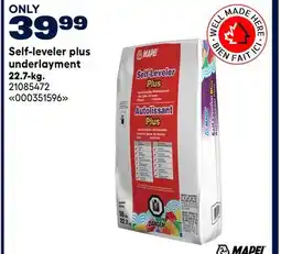 RONA Self-leveler plus underlayment 22.7-kg offer