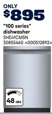 RONA BOSCH 100 series dishwasher offer
