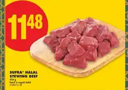 No Frills SUFRA HALAL STEWING BEEF offer