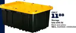RONA Storage tote with lid 102-L offer