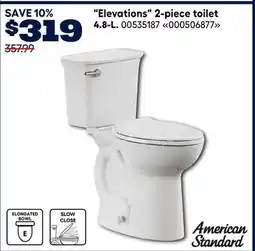 RONA Elevations 2-piece toilet offer