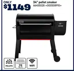 RONA 34 pellet smoker offer