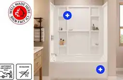 RONA MAAX Interflo tub/shower wall kit offer