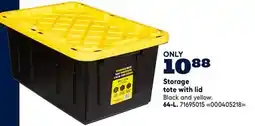 RONA 64-L Storage tote with lid offer