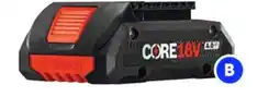 RONA Bosch 18-Volt 4Ah Lithium-Ion Power Tool Battery - Compact - High-Powered Cells - Cooling Technology offer