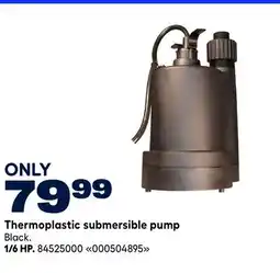 RONA Thermoplastic submersible pump offer