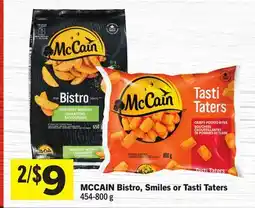 Foodland MCCAIN Bistro, Smiles or Tasti Taters offer