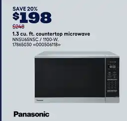 RONA 1.3 cu. ft. countertop microwave offer