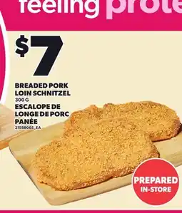 Independent Grocer BREADED PORK LOIN SCHNITZEL offer