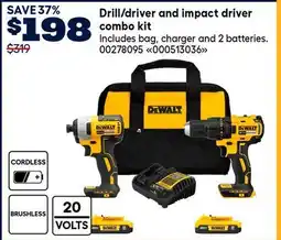 RONA Drill/driver and impact driver combo kit offer