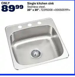 RONA Single kitchen sink offer