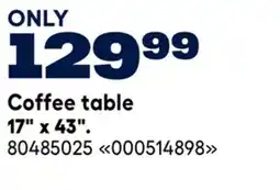 RONA Landon & Co. Coffee table 17 x 43 offer