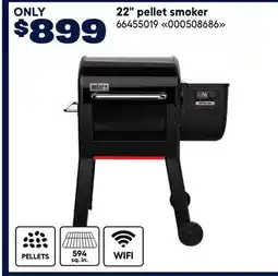 RONA WEBER 22 pellet smoker offer