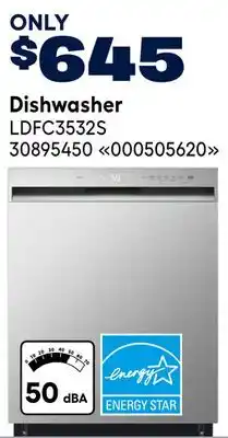 RONA LG Dishwasher offer