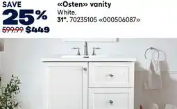 RONA Osten vanity offer