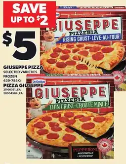 Independent Grocer GIUSEPPE PIZZA offer