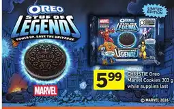 Foodland CHRISTIE Oreo Marvel Cookies offer