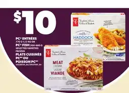 Independent Grocer PC ENTRÉES, 770 G-1.13 KG OR PC FISH offer