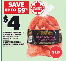 Independent Grocer FARMER'S MARKET SWEET POTATOES, 5 LB BAG offer