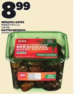 Independent Grocer MEDJOOL DATES, 2 LB TUB offer