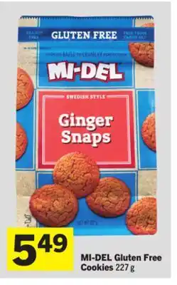 Foodland MI-DEL Gluten Free Cookies offer