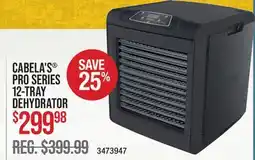 Cabela's CABELA'S PRO SERIES 12-TRAY DEHYDRATOR offer