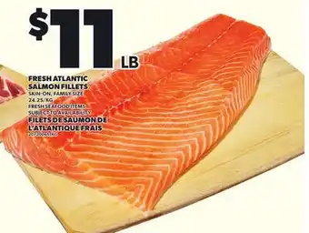 Independent Grocer FRESH ATLANTIC SALMON FILLETS offer