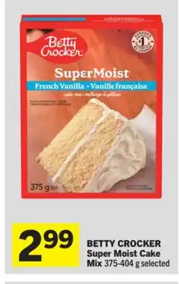 Foodland BETTY CROCKER Super Moist Cake Mix offer