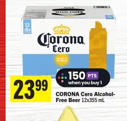 Foodland CORONA Cero Alcohol-Free Beer offer