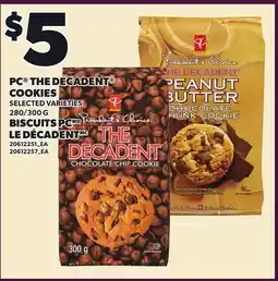 Independent Grocer PC THE DECADENT COOKIES, 280/300 G offer