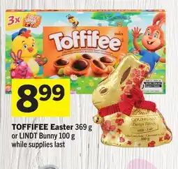 Foodland TOFFIFEE Easter offer