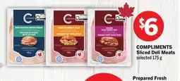 Foodland COMPLIMENTS Sliced Deli Meats offer