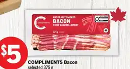 Foodland COMPLIMENTS Bacon offer