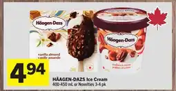 Foodland HÄAGEN-DAZS Ice Cream 400-450 mL or Novelties 3-4 pk offer